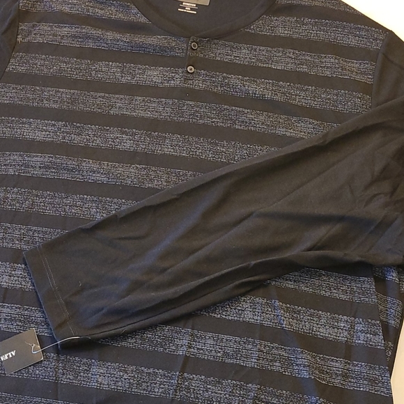 Alfani long-sleeve stretch Henley - Picture 8 of 16